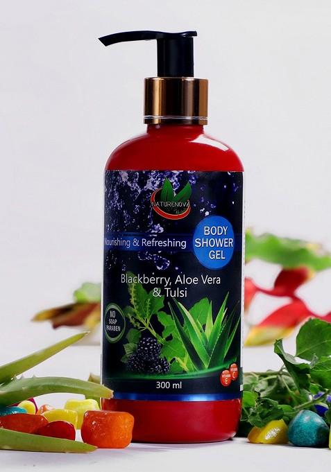 Naturenova Herbals Nourishing Refreshing Body Shower Gel 300 Ml