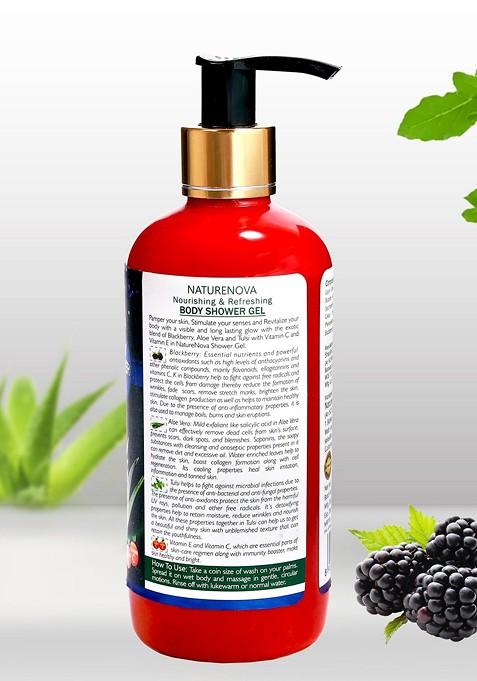 Naturenova Herbals Nourishing Refreshing Body Shower Gel 300 Ml