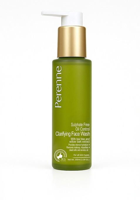 Perenne Sulphate Free Oil Control Clarifying Facewash For Oily And Acne Prone Skin 100 Ml