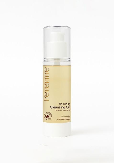 Perenne Nourishing Cleansing Oil With Argan Chamomile 45 Ml