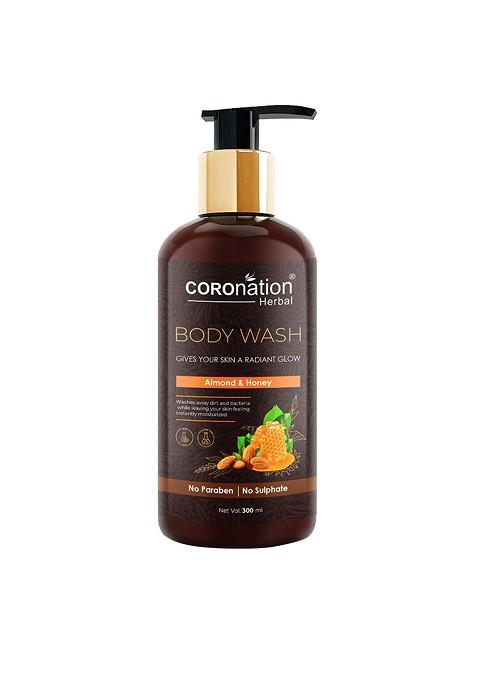 Coronation Herbal Almond Honey Body Wash 300 Ml