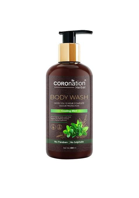 Coronation Herbal Cooling Mint Body Wash 300 Ml