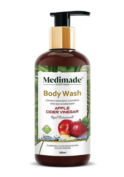 Medimade Yellow Organic Apple Cider Vinegar Body Wash 300 Ml
