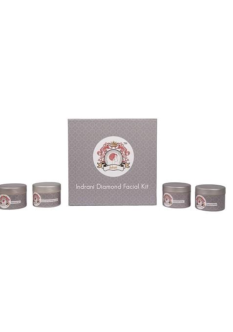 Indrani Cosmetics Women Diamond Facial Kit For 400G