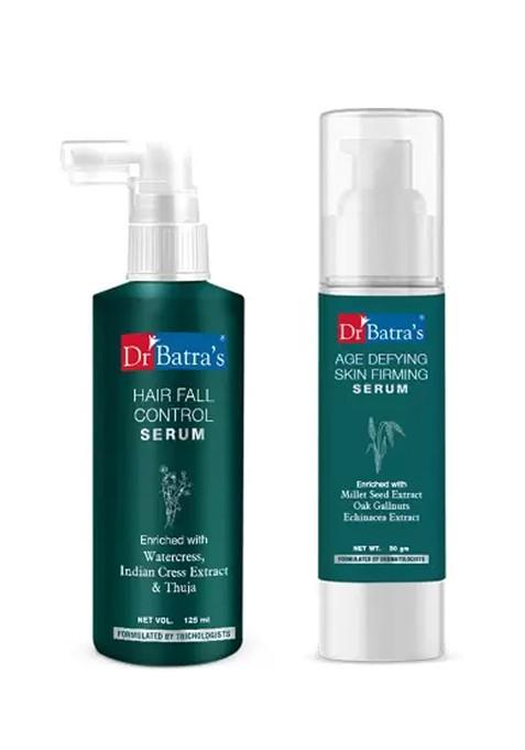 Dr Batras Hair Fall Control Serum 125Ml Age Defying Skin Firming 50G