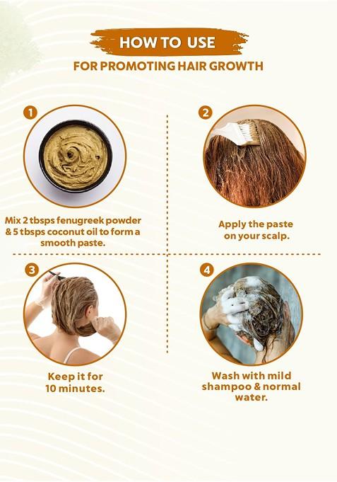 Indus Valley Pack Of 2 Bio Organic Fenugreek Powder