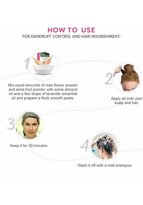 Indus Valley Pack Of 2 Bio Organic Rose Petal Powder