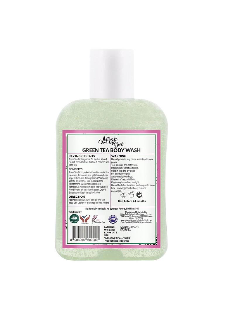 Mirah Belle Green Tea Anti Aging Body Wash 250 Ml