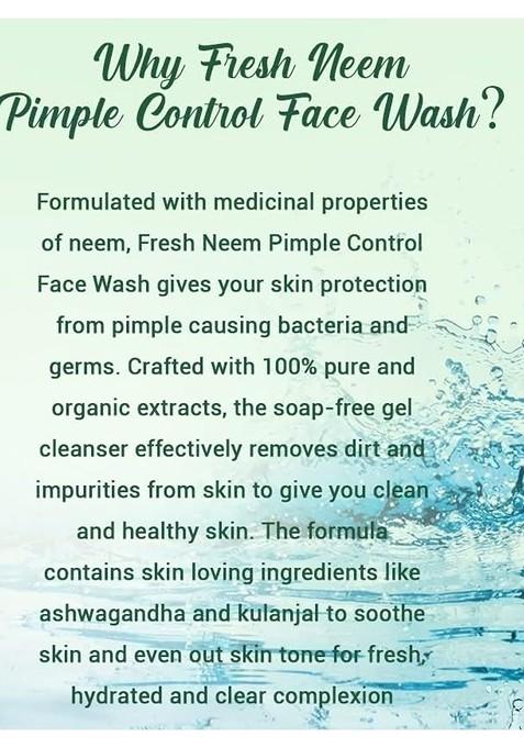 Elecsera Neem Foaming Face Wash For Pimple Control 100 Ml