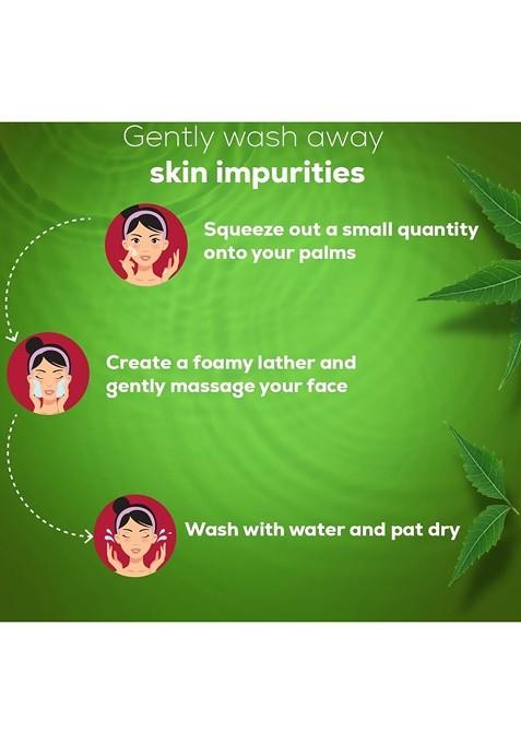 Elecsera Neem Foaming Face Wash For Pimple Control 100 Ml