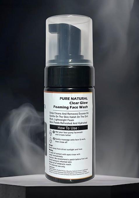 Elecsera Activated Charcoal Foaming Face Wash For Skin Brightening 100 Ml