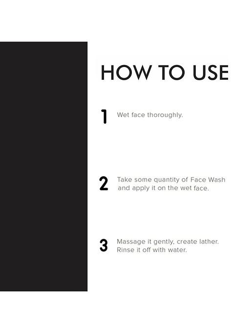 Elecsera Activated Charcoal Foaming Face Wash For Skin Brightening 100 Ml