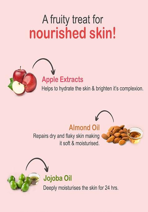 Joy Set Of 2 Skin Fruits Moisturizing Body Lotion 300 Ml Each