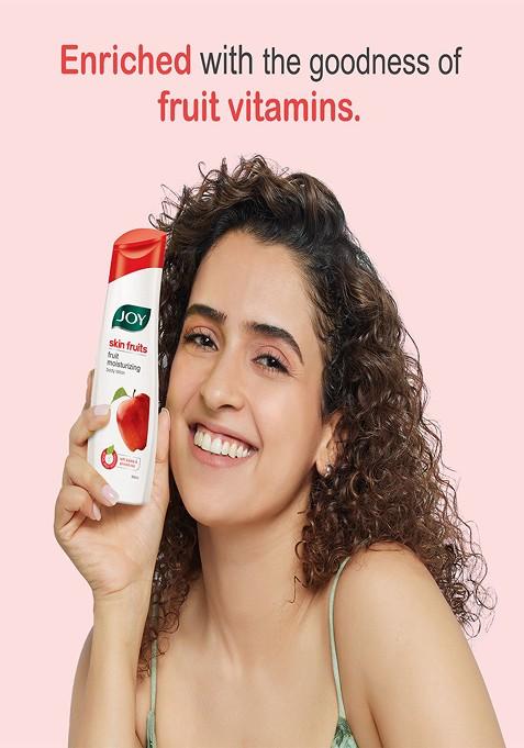 Joy Set Of 2 Skin Fruits Moisturizing Body Lotion 300 Ml Each