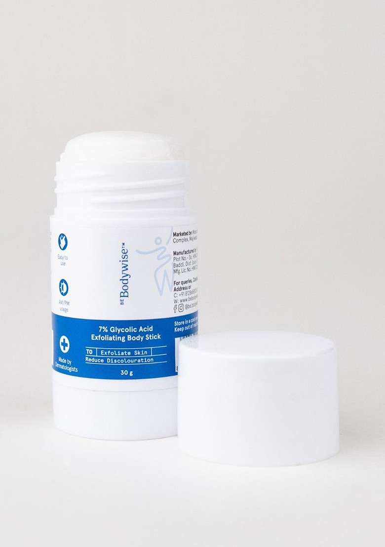 Be Bodywise 7 Glycolic Acid Exfoliating Body Stick 30G 10 Urea Lotion 200Ml Combo - Indya