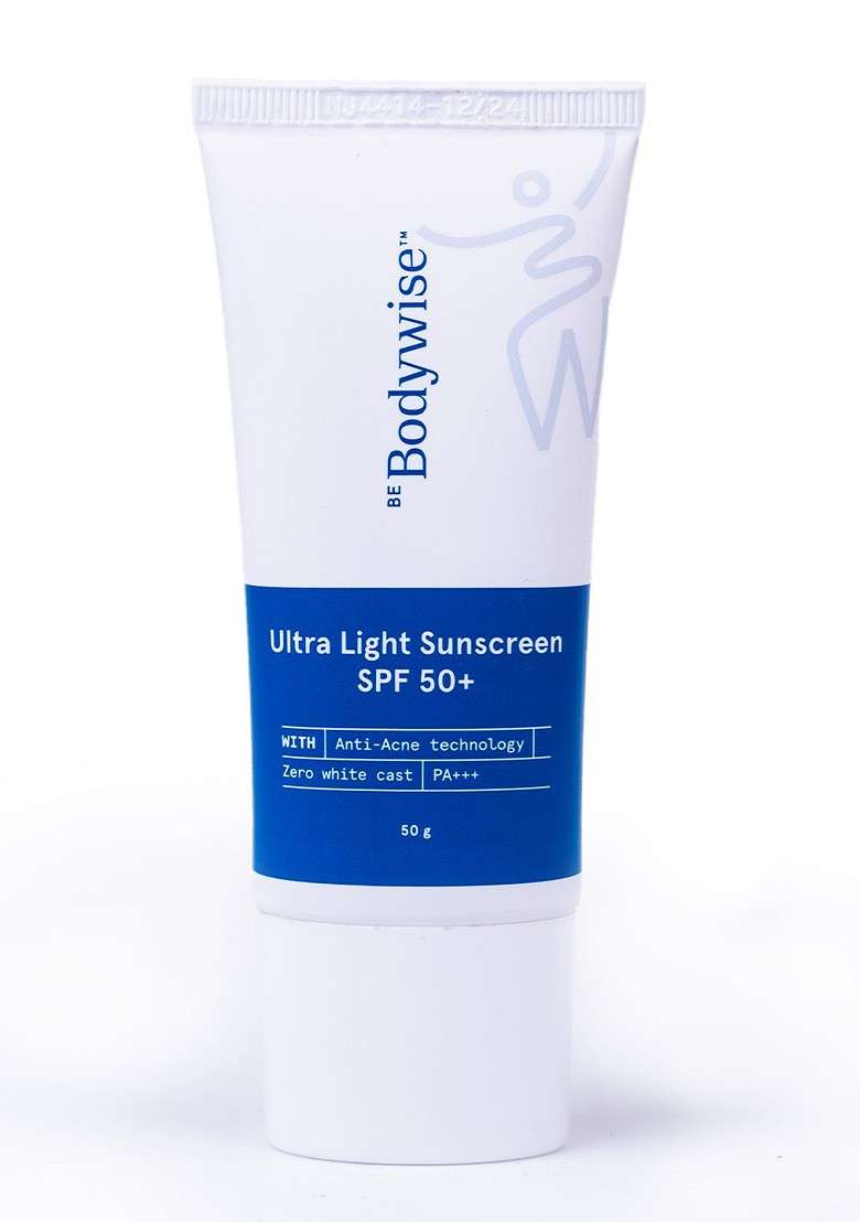 Be Bodywise Set Of Spf50 Sunscreen Spray 100Ml Ultra Light 50G - Indya