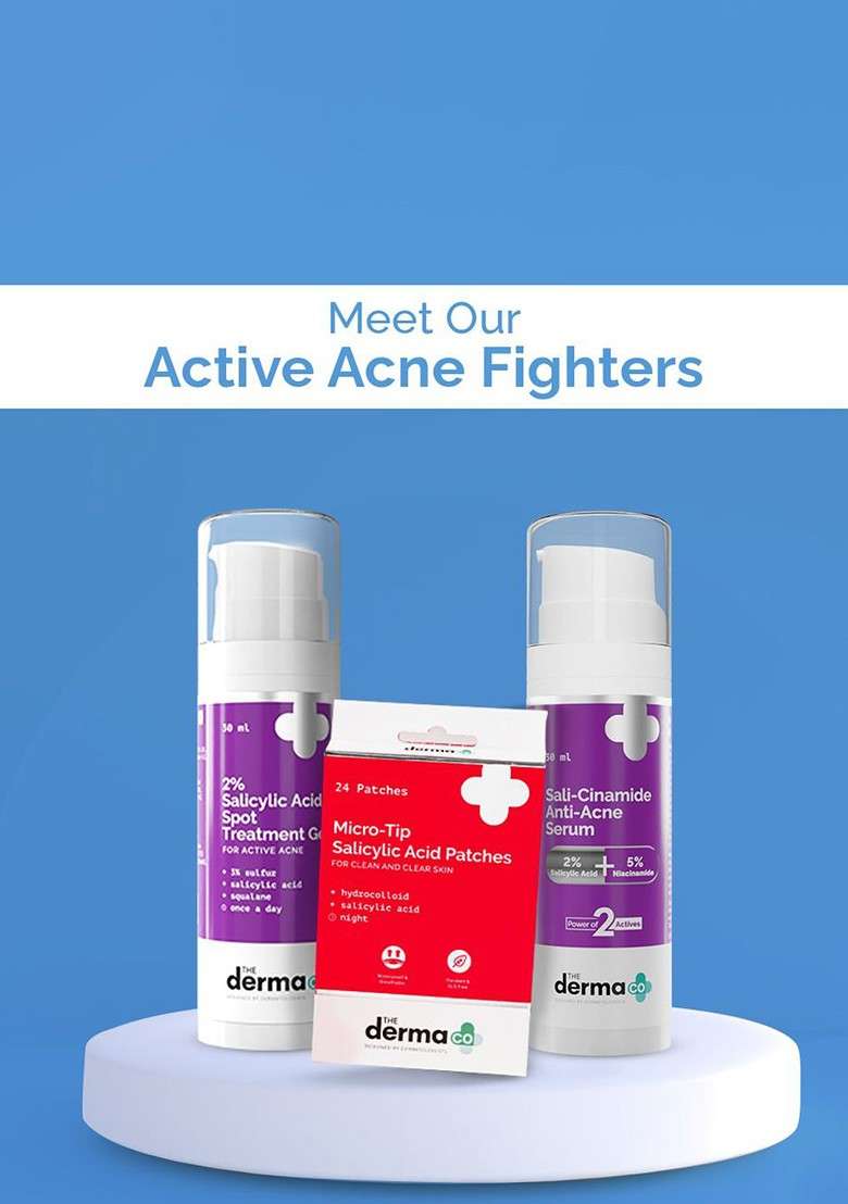 The Derma Co Set Of 2 Sali Cinamide Anti Acne Face Wash 150Ml Each - Indya