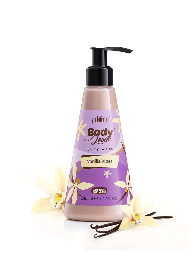 Plum Set Of 2 Bodylovin Vanilla Vibes Shower Gel 240Ml Each - Indya