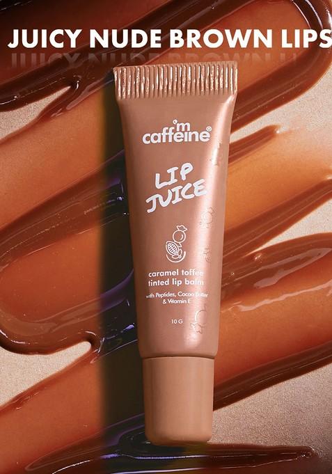 Mcaffeine Lip Juice Tinted Balm 10G Caramel Toffee