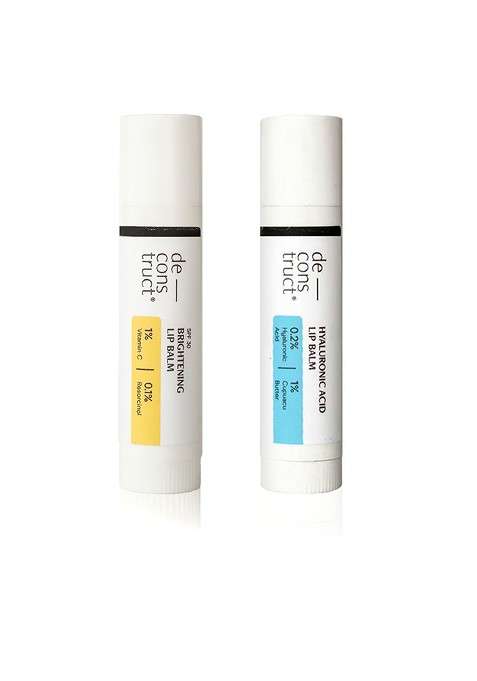 Deconstruct Hydrate Brighten Lip Duo Vitamin C Hyaluronic Acid Ceramides