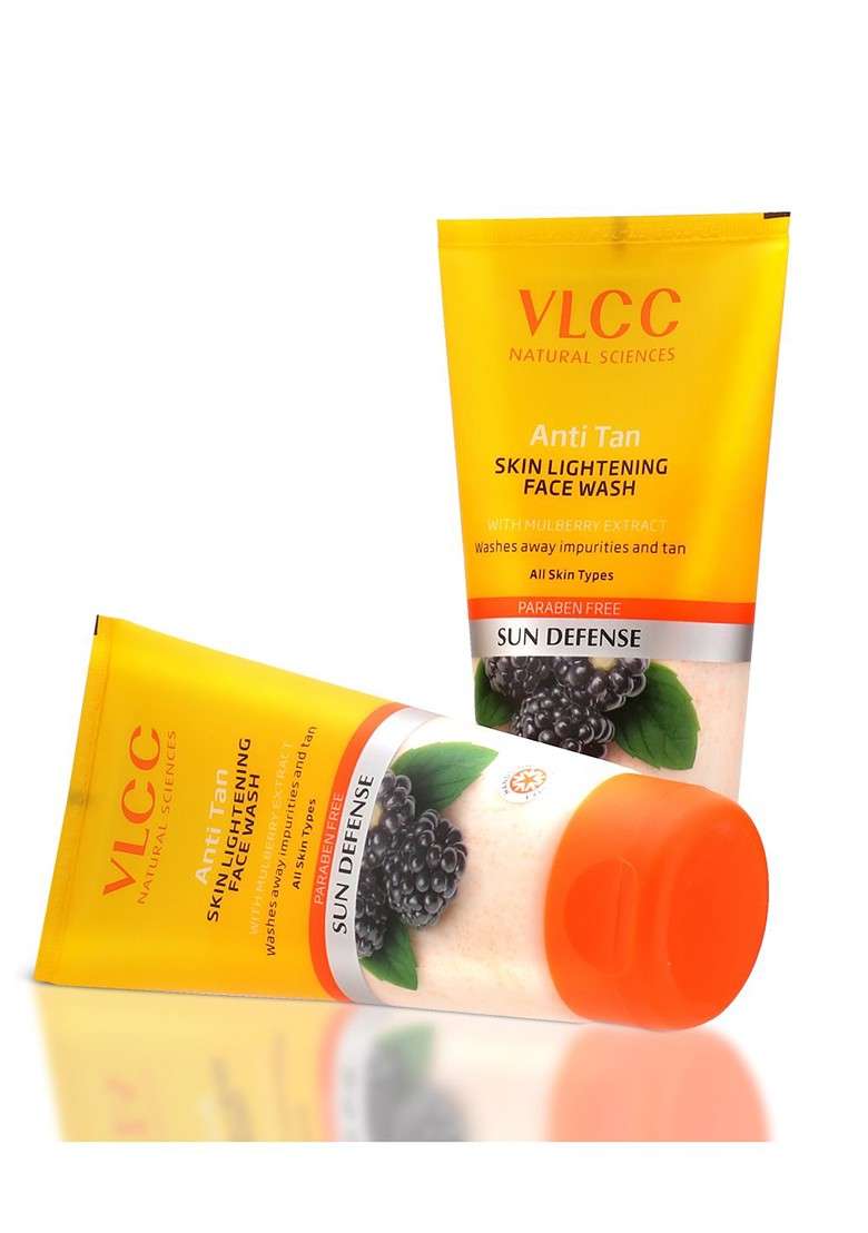 Vlcc Set Of 4 Skin Defense Face Washes Neem Anti Tan - Indya
