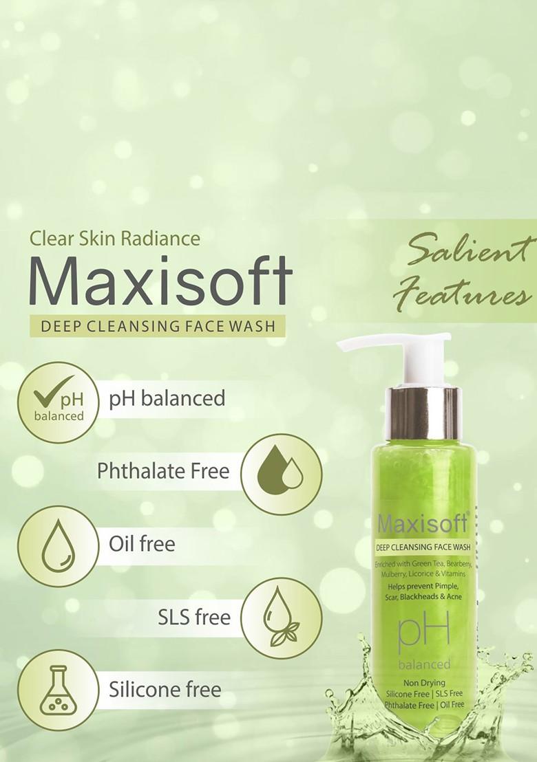 Maxisoft Deep Cleansing Face Wash 100Ml