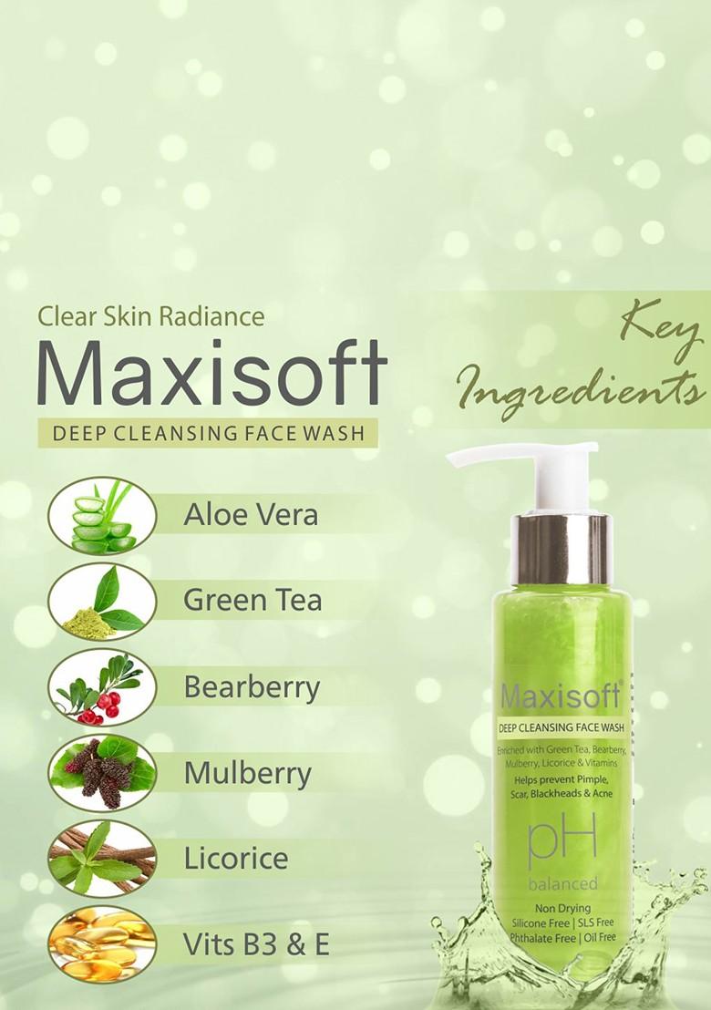 Maxisoft Deep Cleansing Face Wash 100Ml