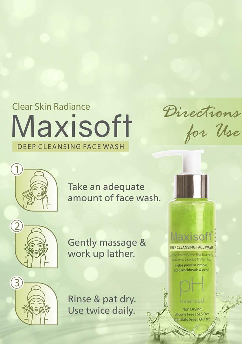 Maxisoft Deep Cleansing Face Wash 100Ml