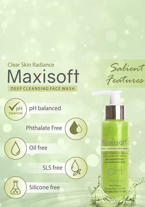 Maxisoft Deep Cleansing Face Wash 100Ml