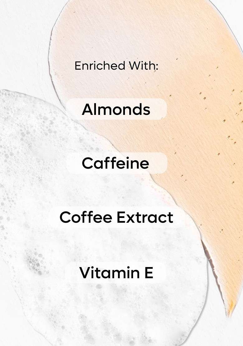 Mcaffeine Set Of 2 Deeply Nourishing Coffee Body Wash With Almonds 200 Ml Each - Indya
