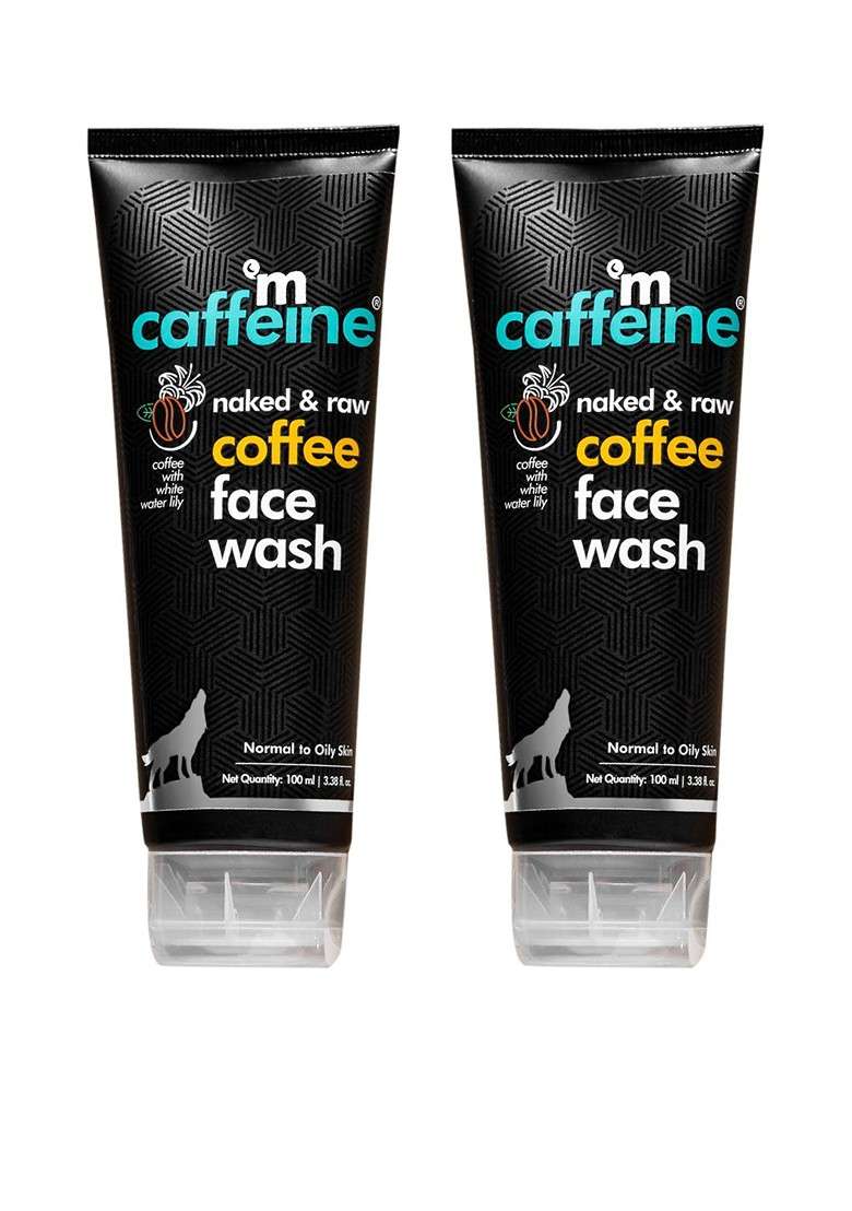 Mcaffeine Set Of 2 Coffee Face Wash For Fresh Glowing Skin 100Ml Each - Indya