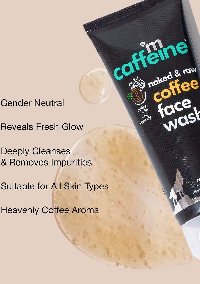 Mcaffeine Set Of 2 Coffee Face Wash For Fresh Glowing Skin 100Ml Each - Indya
