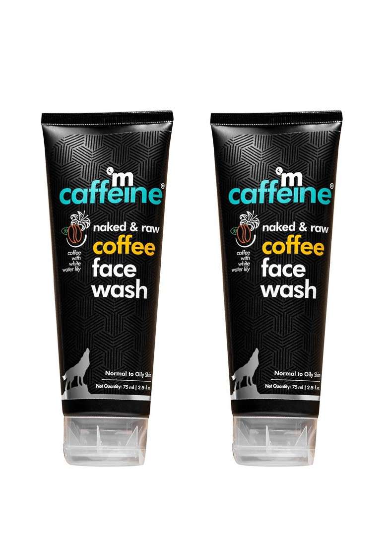 Mcaffeine Set Of 2 Coffee Face Wash For Glowing Skin 75Ml Each - Indya