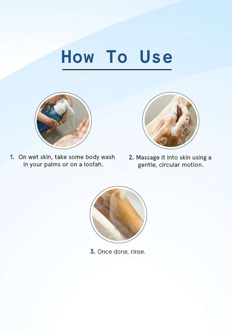 Be Bodywise 1 Salicylic Acid Bodywash Shower Gel Exfoliates Fights Body Acne 375Ml Each - Indya