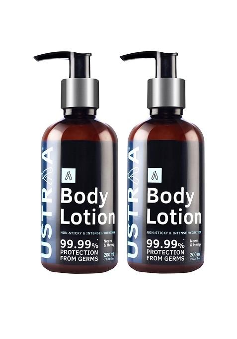 Ustraa Mens Combo Of 2 Body Lotion 200 Gm