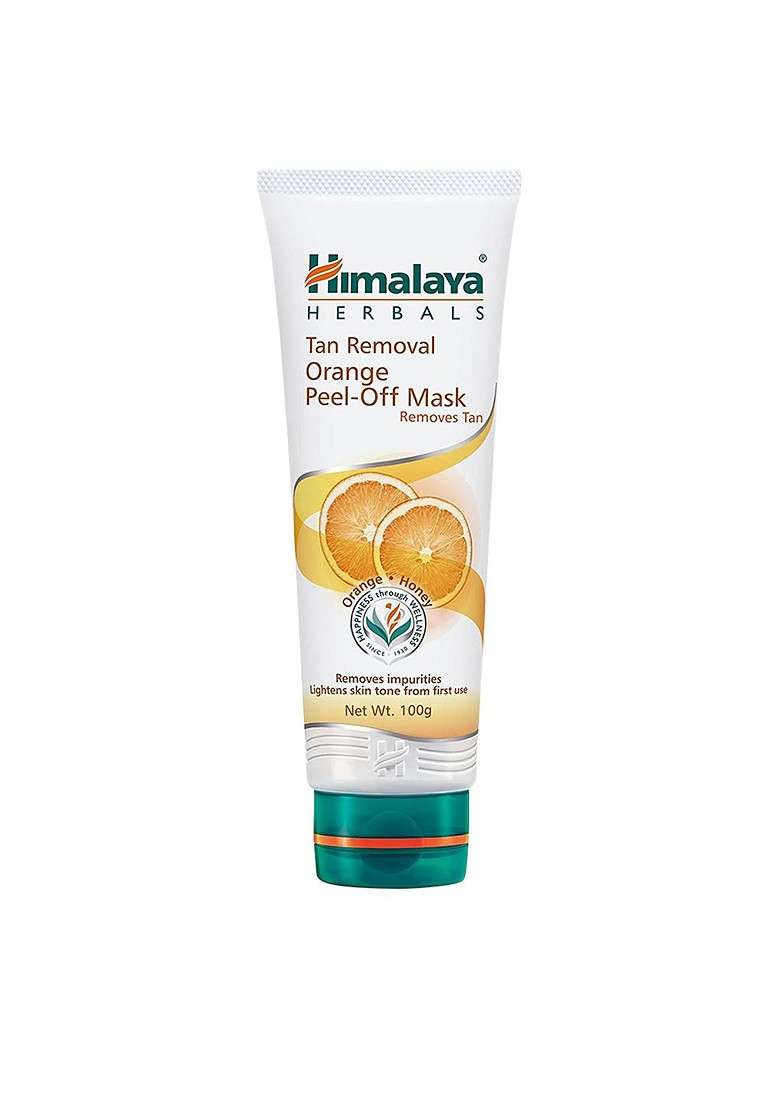 Himalaya Set Of Tan Removal Orange Peel Off Mask Nourishing Skin Cream - Indya