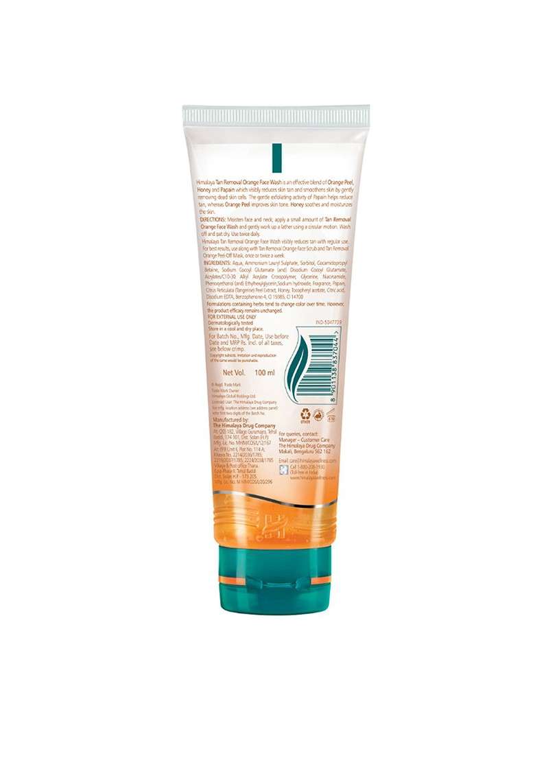 Himalaya Set Of 2 Facewash Purifying Neem Tan Removal Orange - Indya