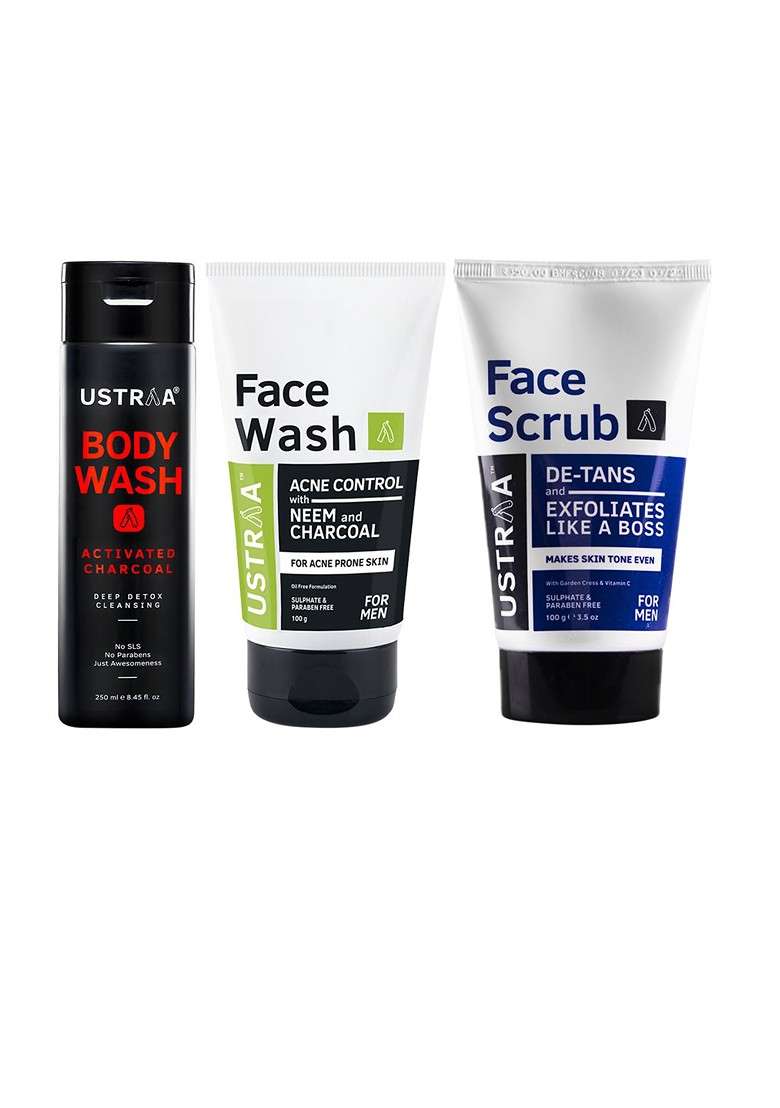 Ustraa Men Bath Body Gift Set - Indya
