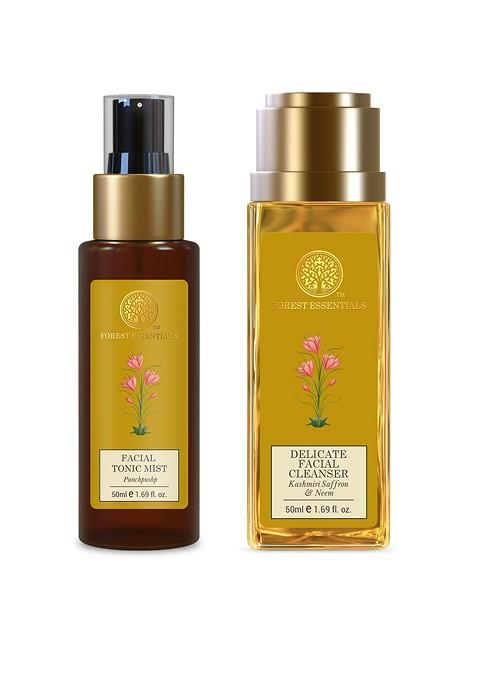 Forest Essentials Deeply Cleansing Hydrating Ayurvedic Skincare Ritual