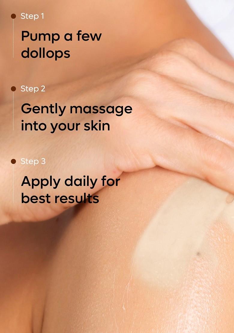 Mcaffeine Coffee Body Lotion With Shea Butter For Non Greasy Moisturization 250Ml