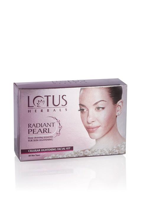 Lotus Herbals Radiant Pearl Cellular Lightening Facial Kit