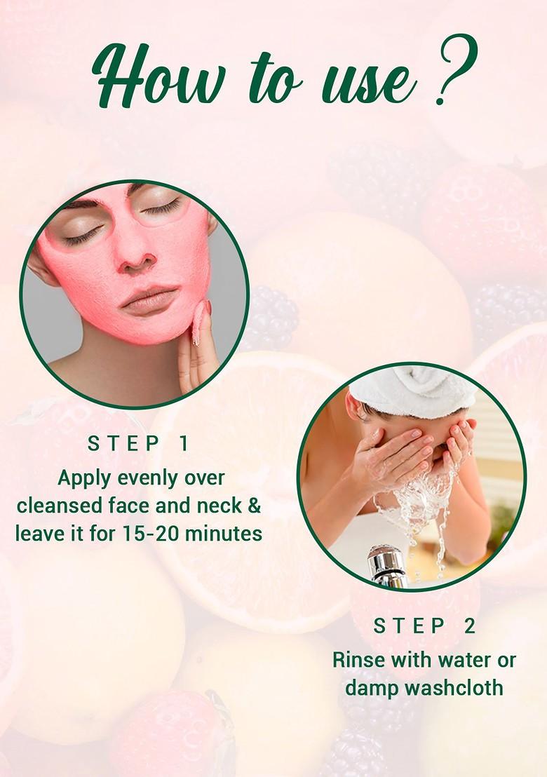 Biotique Fruit Brightening Depigmentation Tan Removal Face Pack 100G