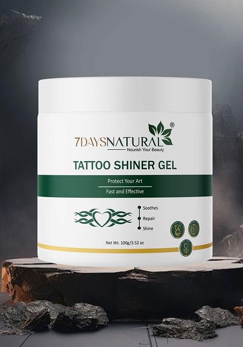 7Daysnatural Natural Premium Tattoo Shiner Gel For Unisex 100G