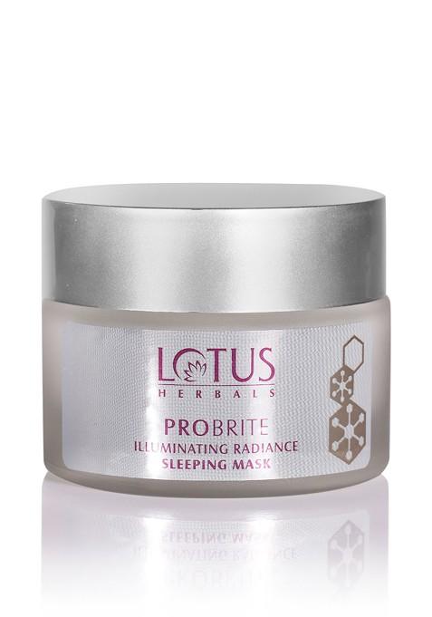 Lotus Herbals Sustainable Probrite Illuminating Radiance Sleeping Mask 50 G