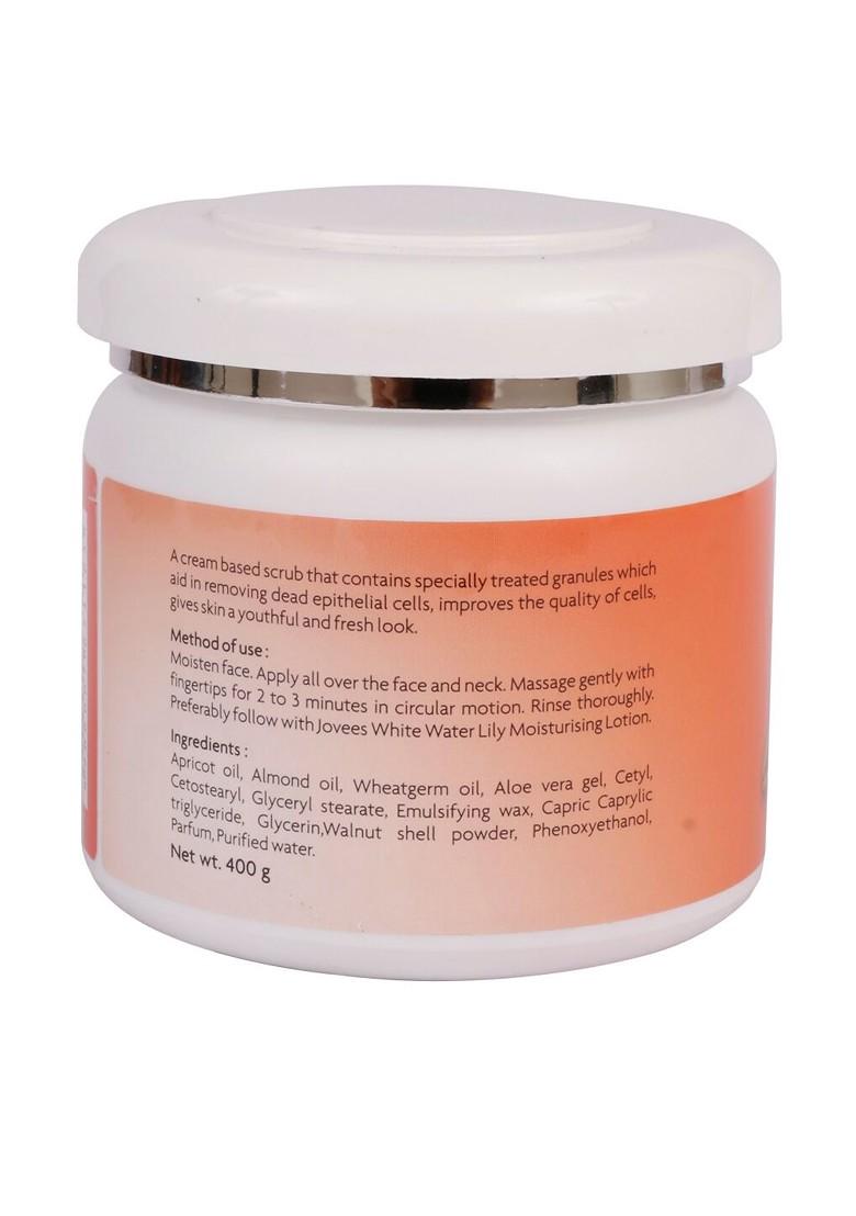 Jovees Apricot Almond Face Scrub For Fresh Radiant Skin 400 G
