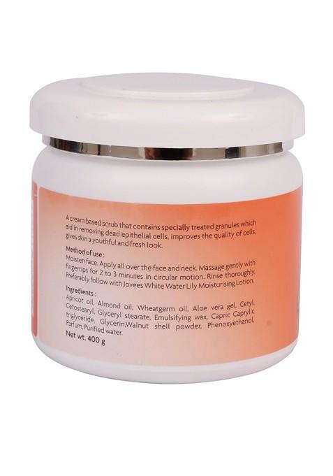 Jovees Apricot Almond Face Scrub For Fresh Radiant Skin 400 G