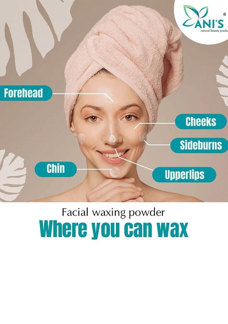 Ani'S Set Of 2 Neem Natural Waxing Powder For Instant Hair Removal 100G Each