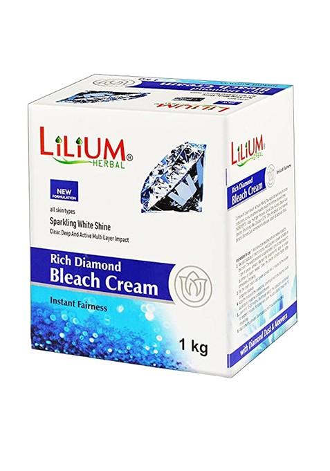 Lilium Rich Diamond Instant Fairness Bleach Cream 1Kg