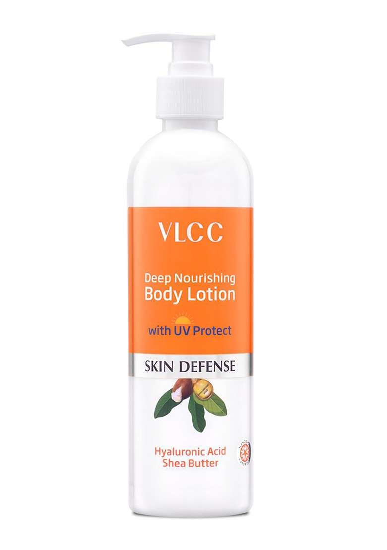 Vlcc Skin Defense Deep Nourishing Body Lotion With Uv Protect 350Ml - Indya