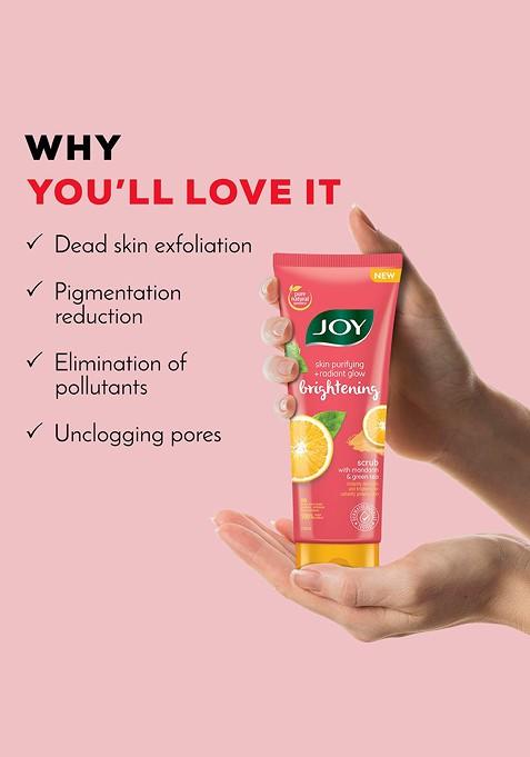 Joy Skin Purifying And Radiant Glow Brightening Face Scrub 200 Ml